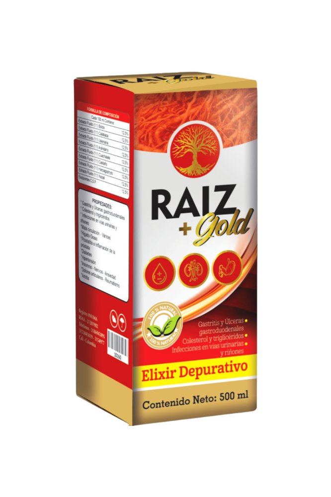 RAIZ + GOLD X500ml MF