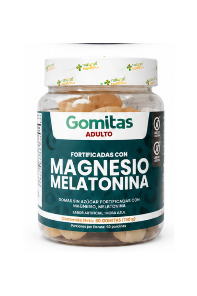 MELATONINA GOMAS X60 NATURAL HEALTH