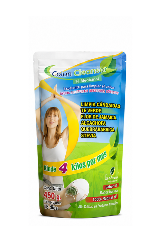 COLON CLEANCER 4 KILOS FIBRA 450g