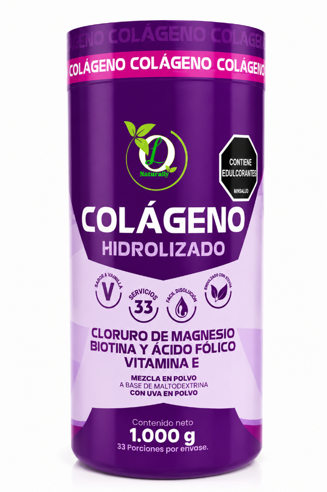 COLAGENO HIDROLIZADO CALCIO X1000 NATURALY