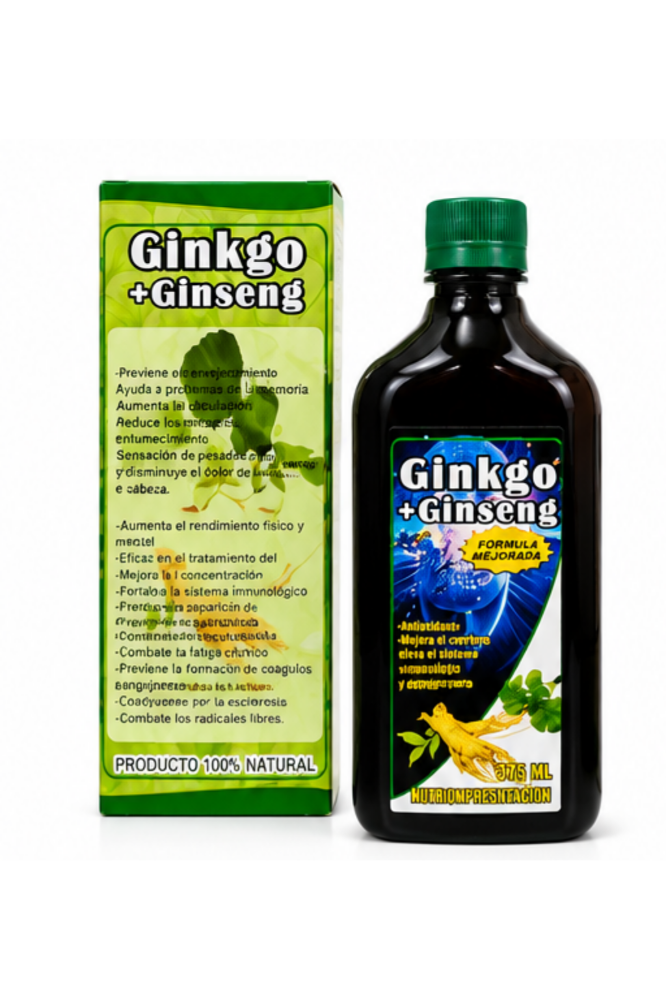 GINKGO+GINSENG 375ml