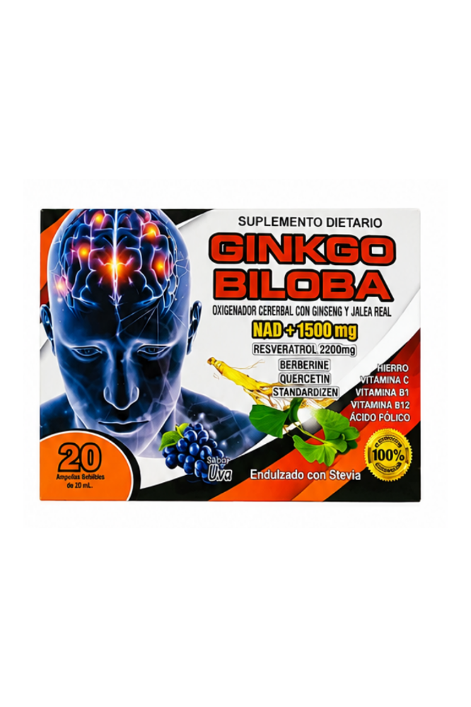 GINKGO BILOBA TERAPIA X20 AMPOLLAS