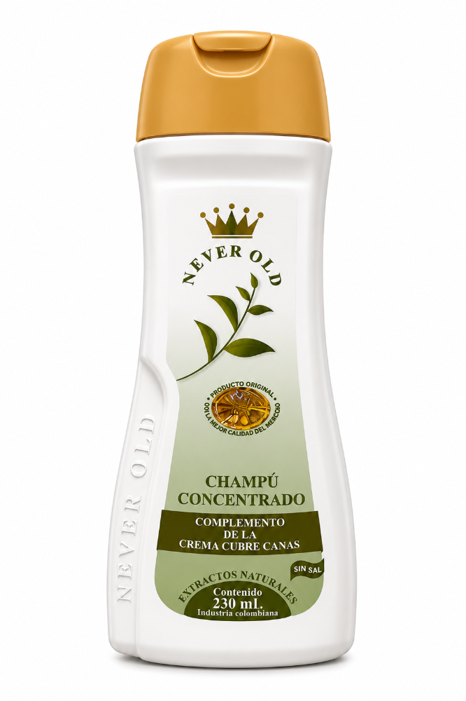 NEVER OLD CHAMPU CONCENTRADO X230ml