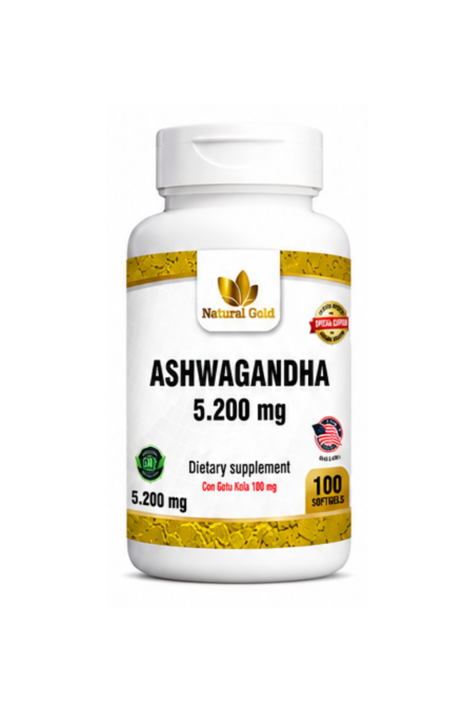 ASHWAGANDHA X100 NATURAL GOLD