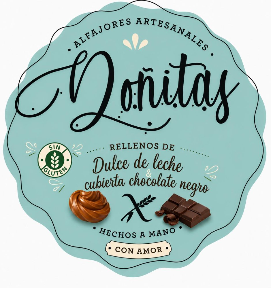 Dulce de leche con cubierta negro