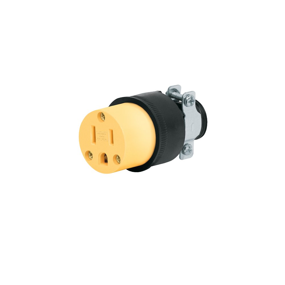 Contacto industrial reforzado aterrizado, 2 polos+tierra  46120