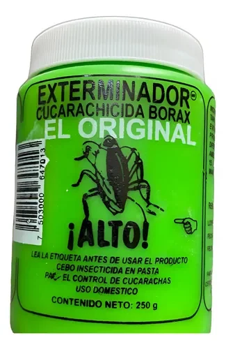 exterminador cucarachicida borax 250g