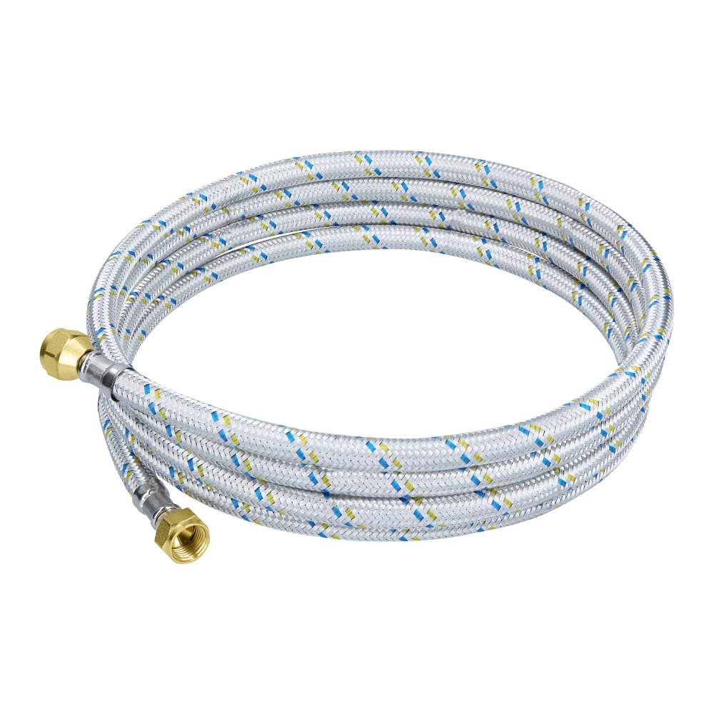 Manguera para gas, aluminio, 3/8" flare, 300 cm, FOSET  49141