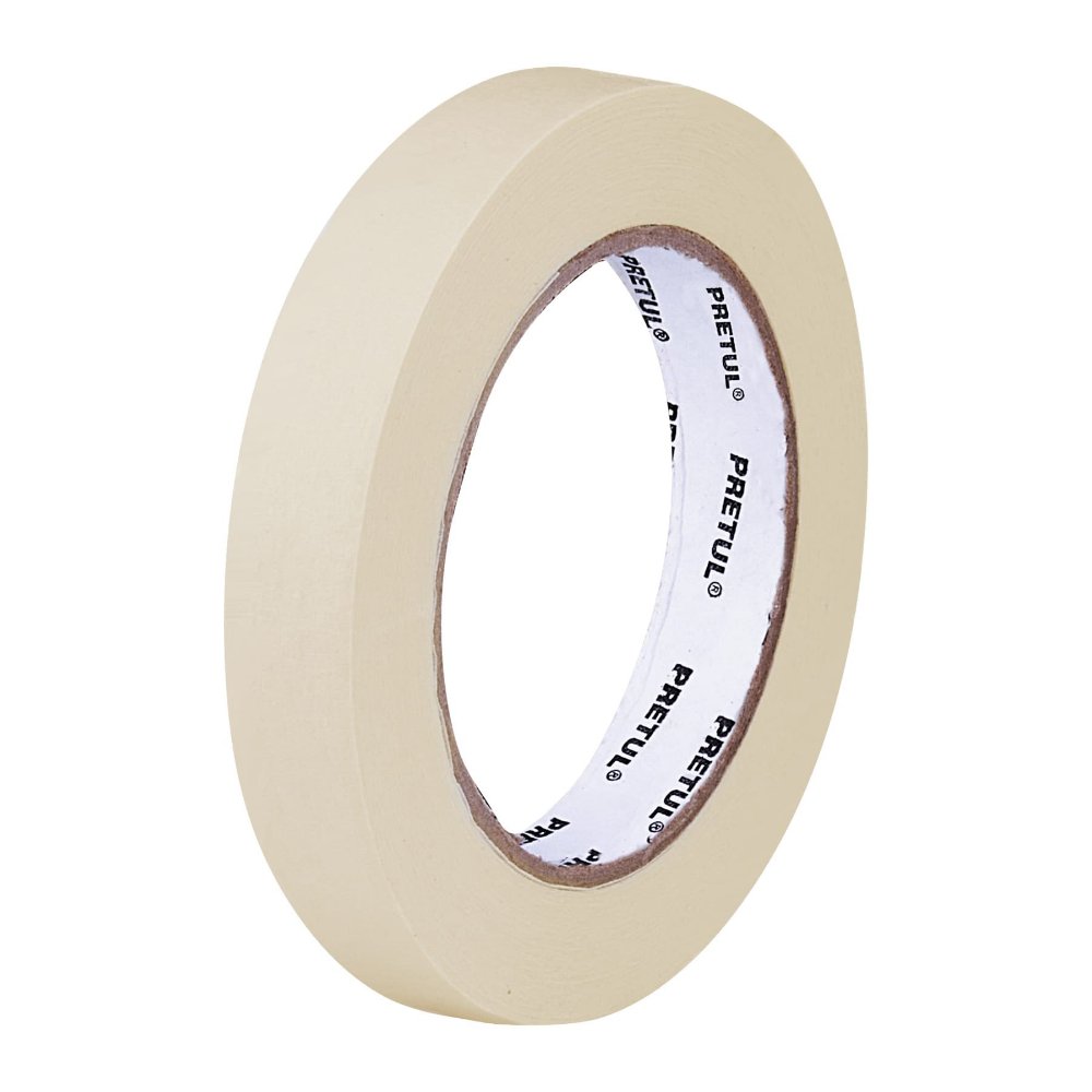 Cinta masking tape de 3/4" x 50 m, PRETUL  20669