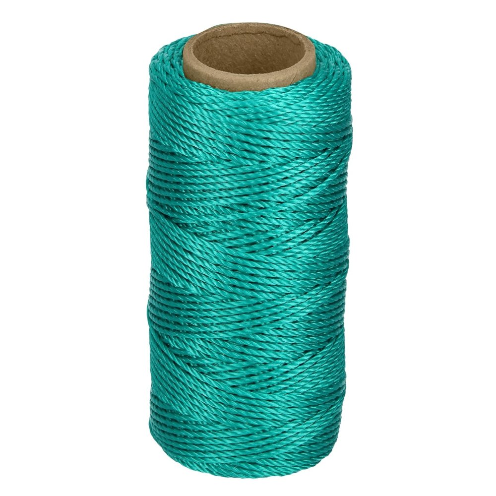 Carrete con 65 m de hilo para albañil verde, TRUPER  14049