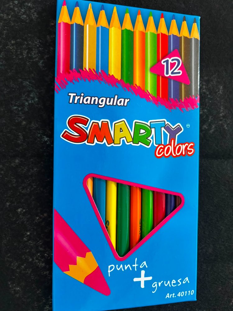 Colores smarty 12 pz