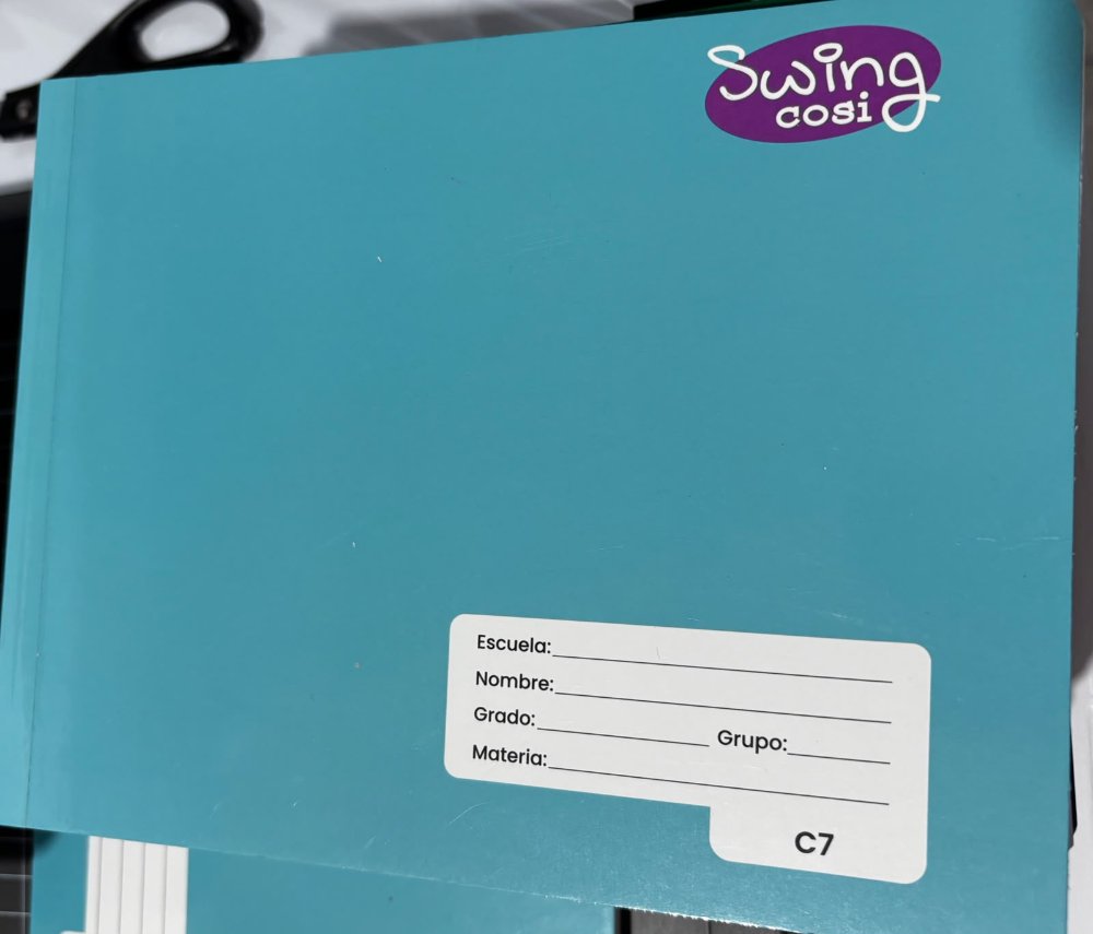Cuaderno cosido italiano swing C7