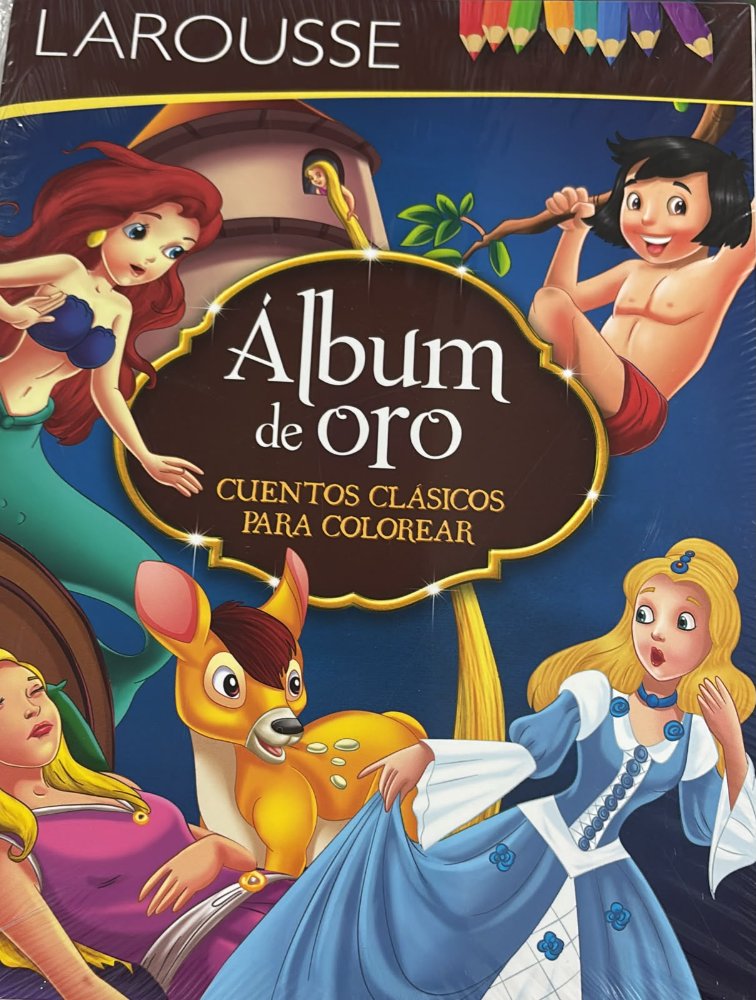 Libro Larousse Álbum de oro