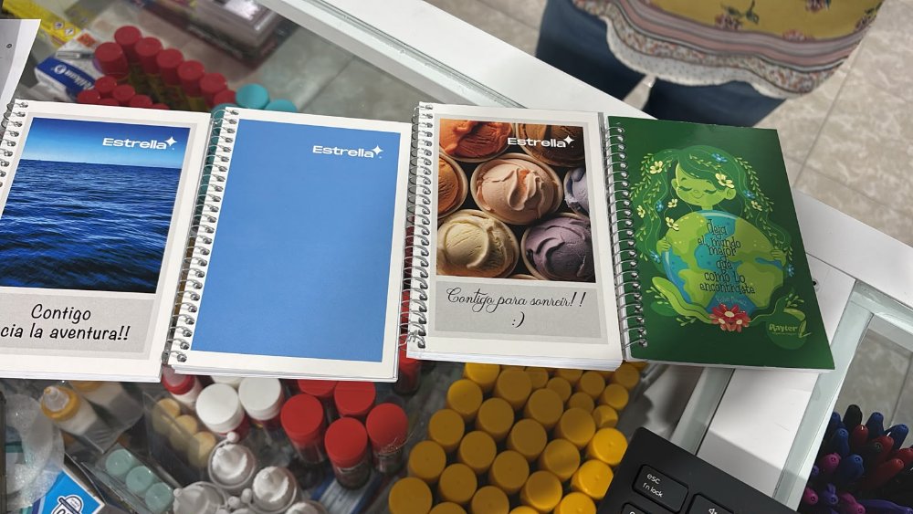 Cuaderno estrella 100 hojas