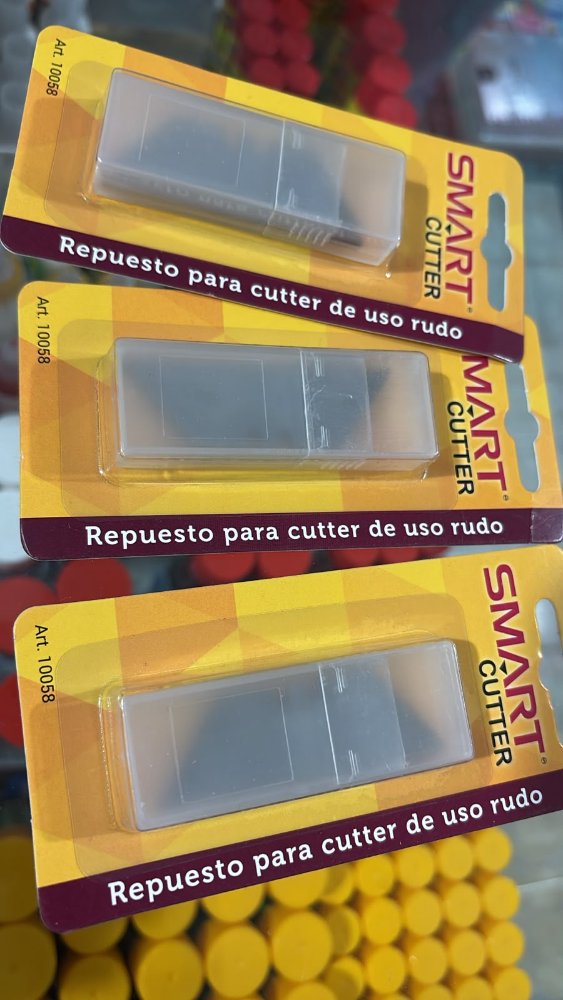 Repuesto de navajas cutter pz