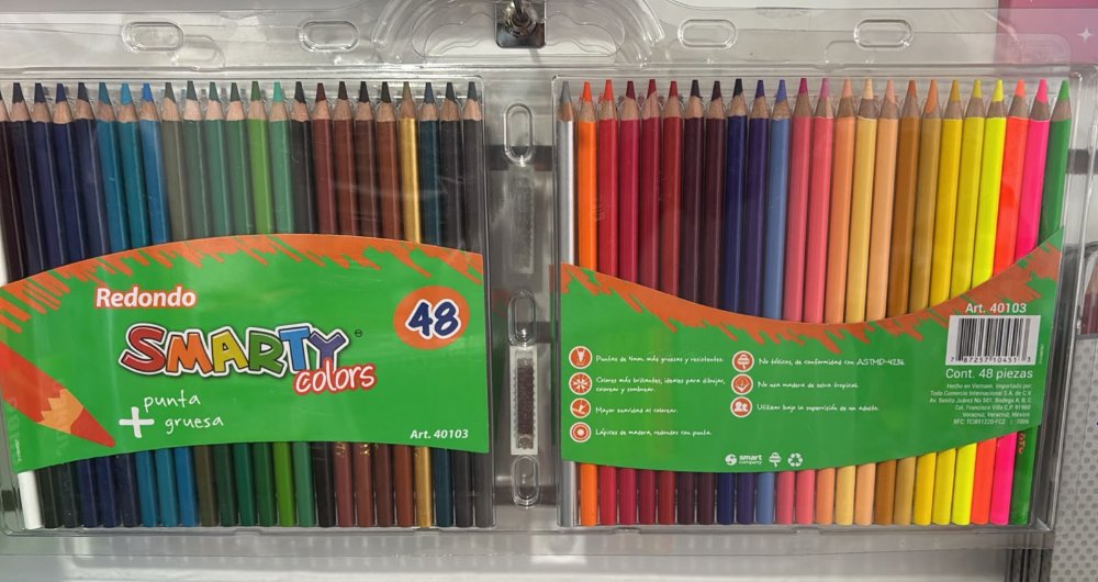 Colores smarty 48 pz