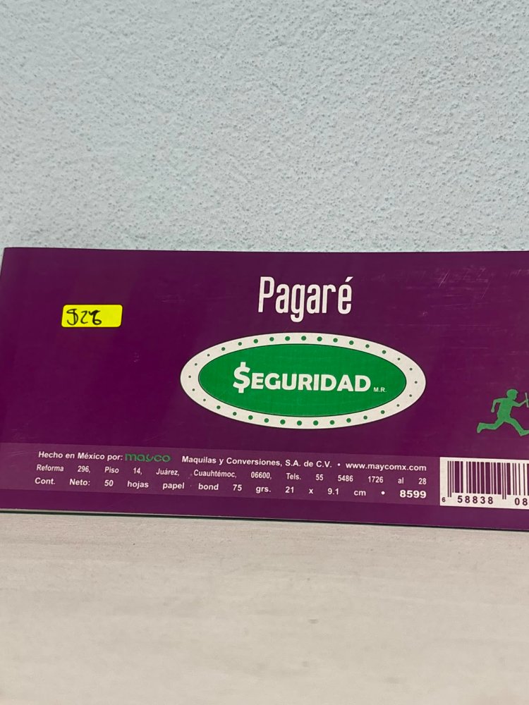 Block Pagaré