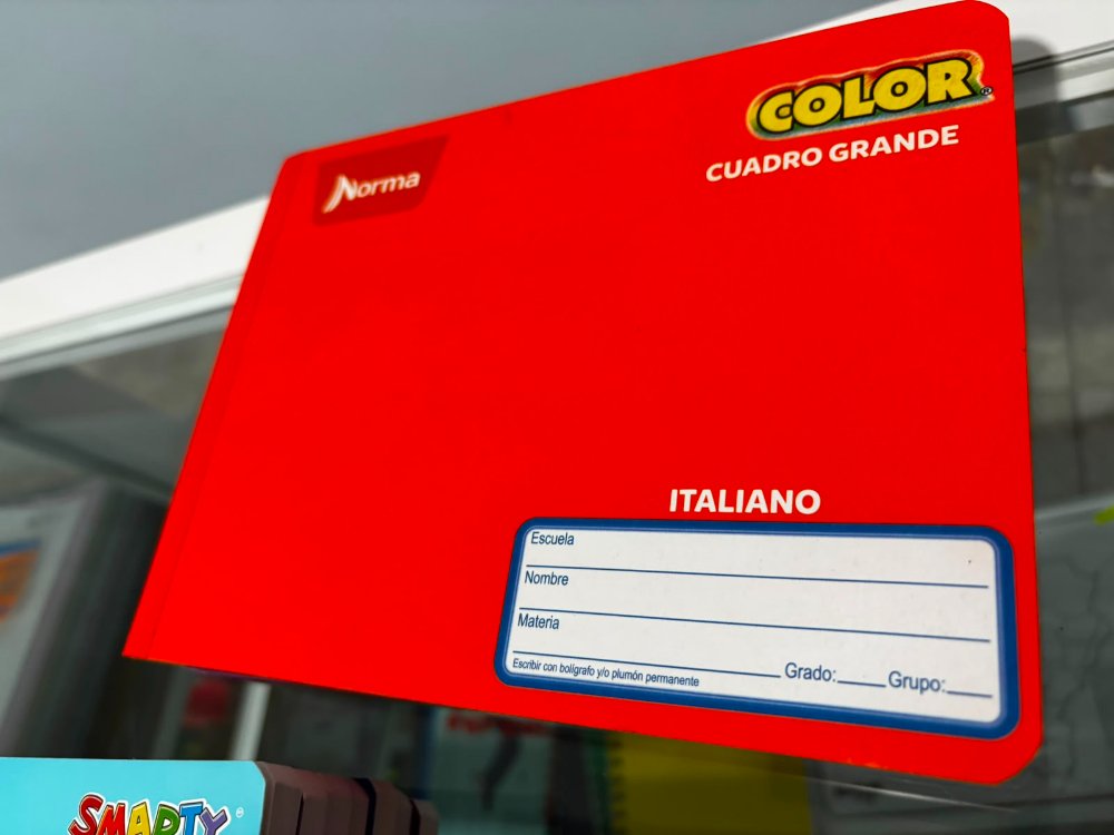Cuaderno Italiano Norma RY
