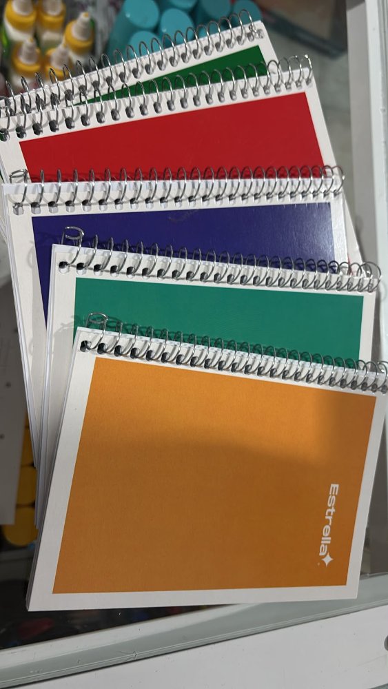 Cuaderno estrella 50hojas espiral