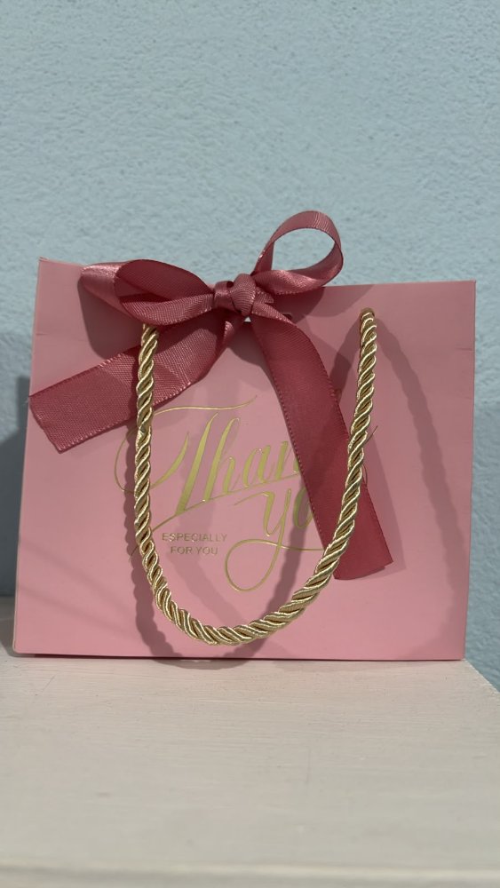 Bolsa mini rosa horizontal