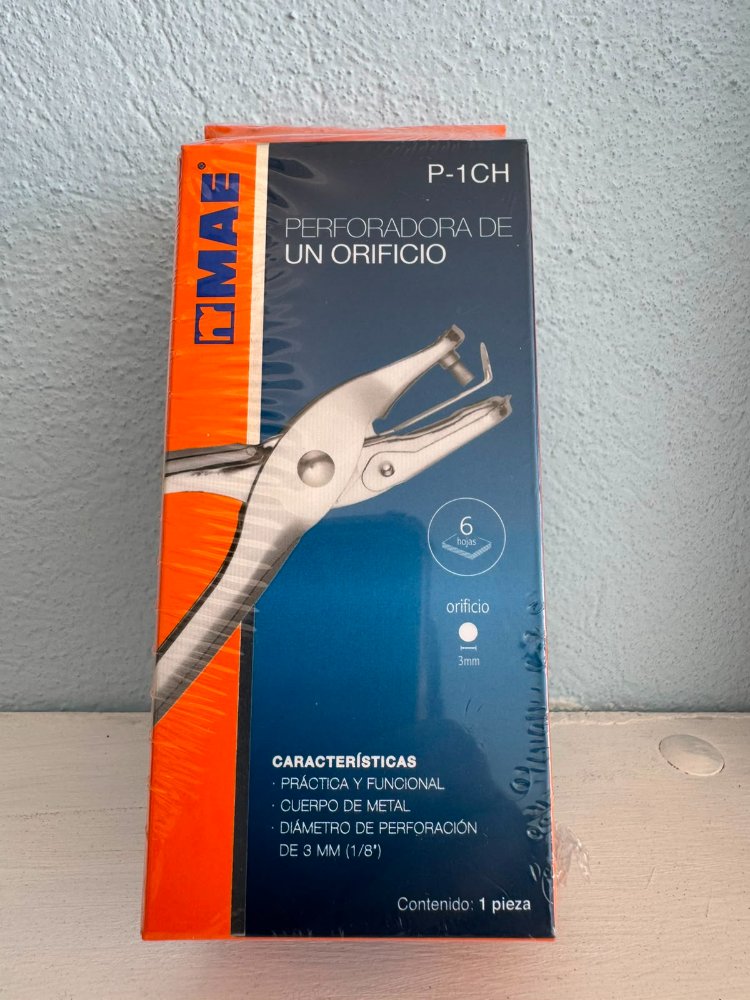 Perforadora Mae un orificio