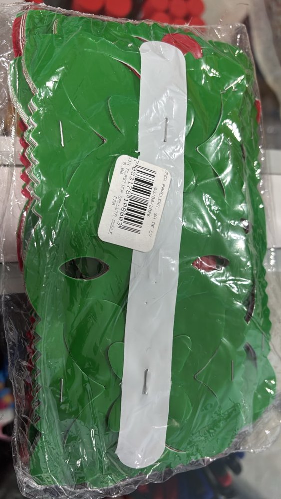 Guia plastica galleta doble