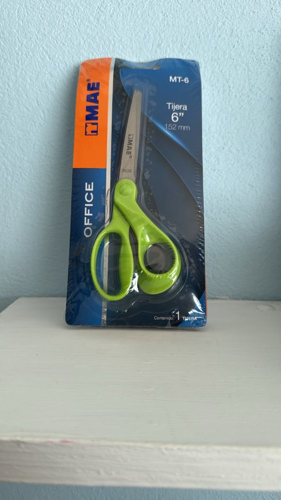 Tijera para oficina 6"mt