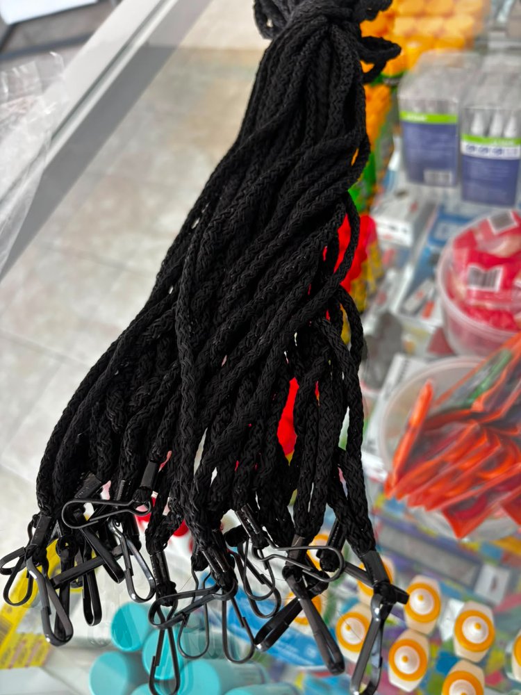 Cordón para Gafete negro