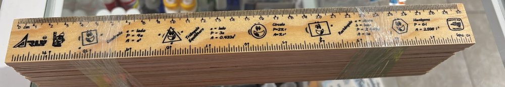 Regla madera Arly
