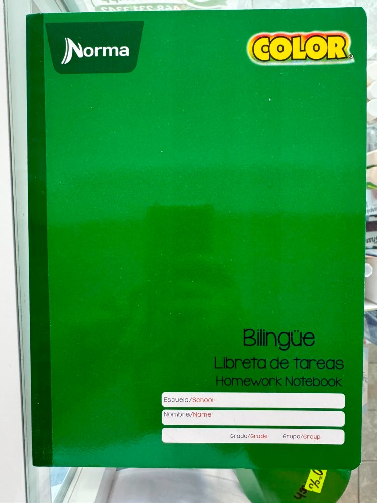 Cuaderno cosido college norma tareas 48H