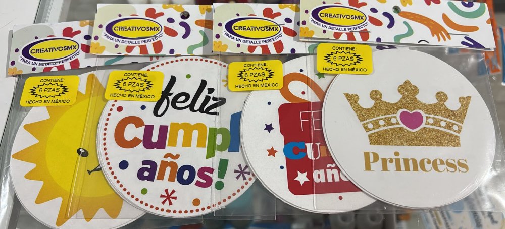 Calcomanía circular