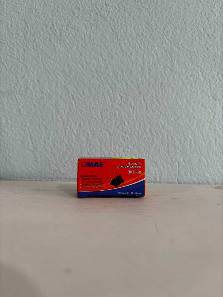 Cajita sujeta documentos ch