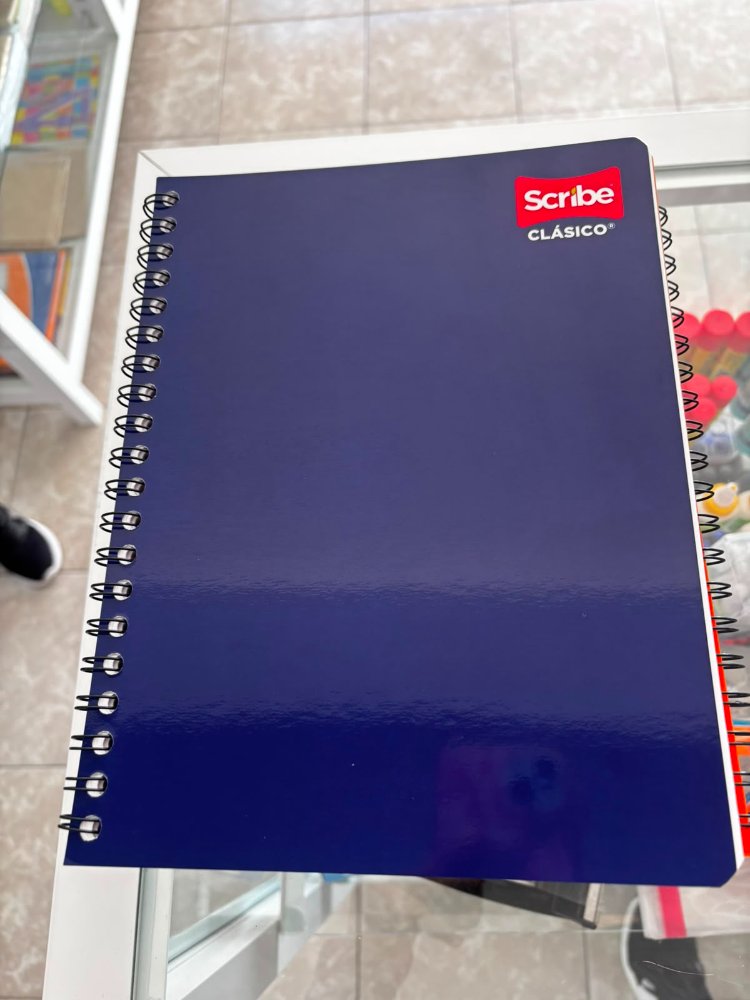Cuaderno doble espiral dibujo 100hj