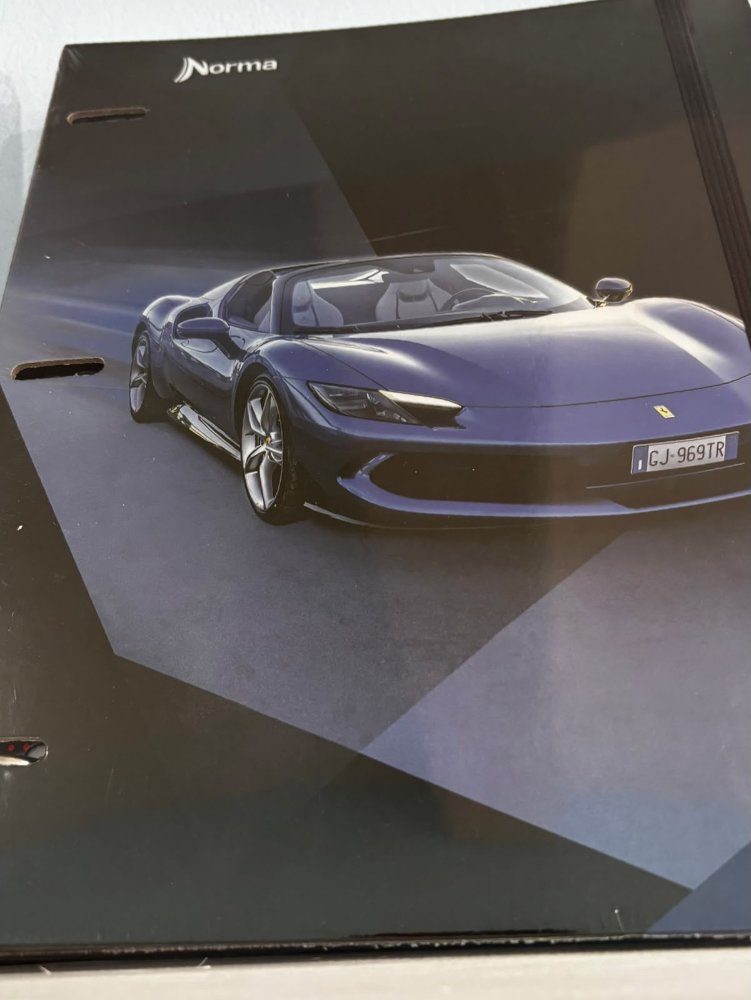 Carpeta profesional Ferrari RY