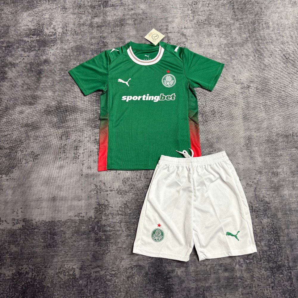 Kit Infantil Palmeiras 26/27 1° Uniforme