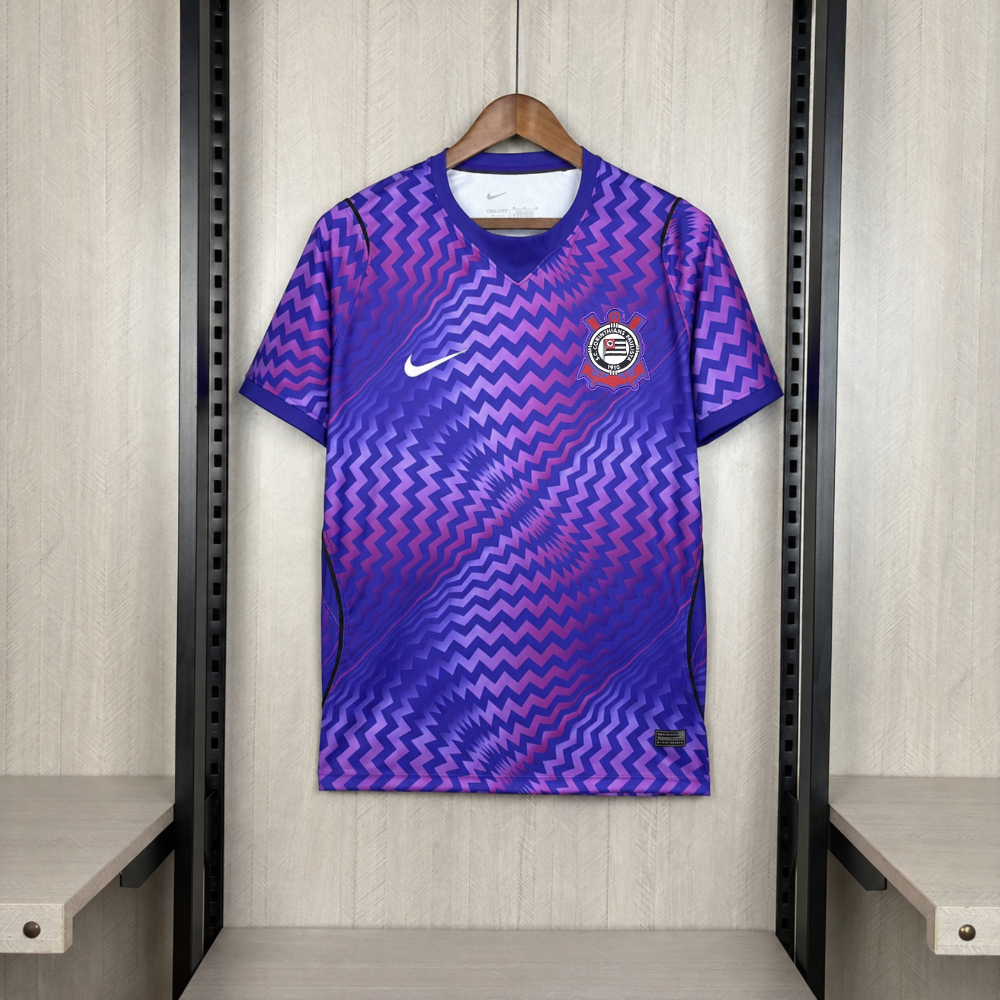 Camisa Corinthians 26/27 Goleiro Roxo