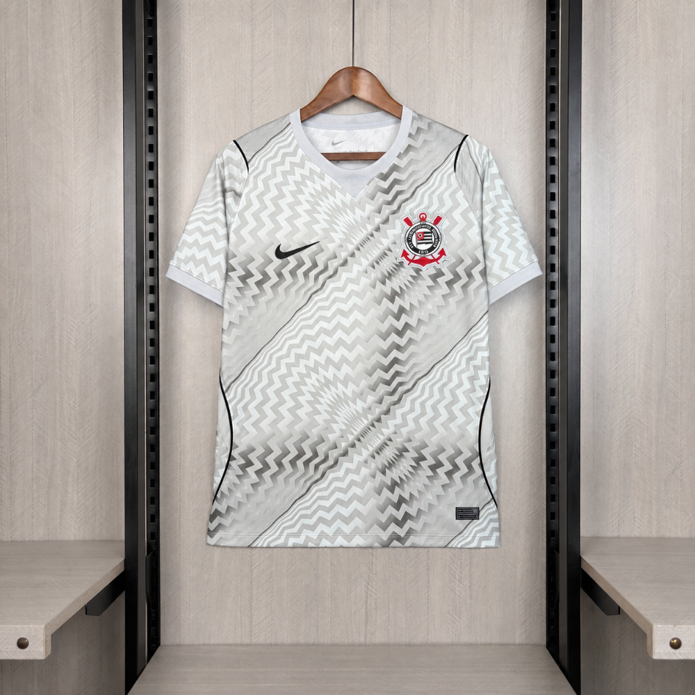 Camisa Corinthians 26/27 Goleiro Cinza