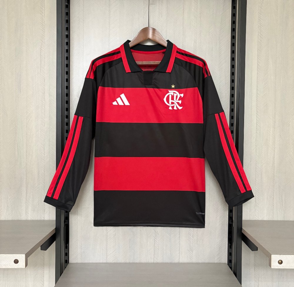 Camisa Flamengo Manga Longa 26/27 1° Uniforme