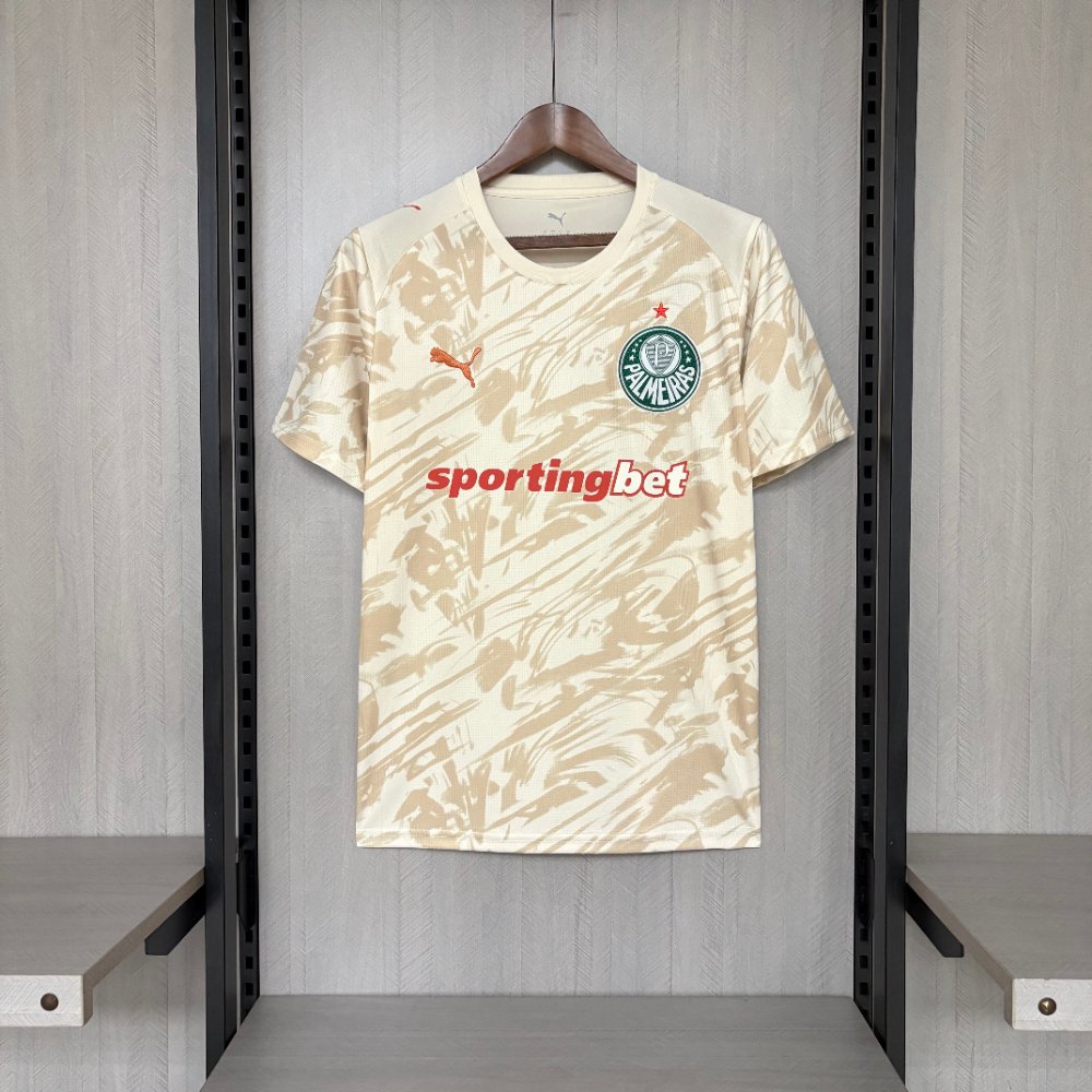 Camisa Palmeiras 26/27 Goleiro Bege