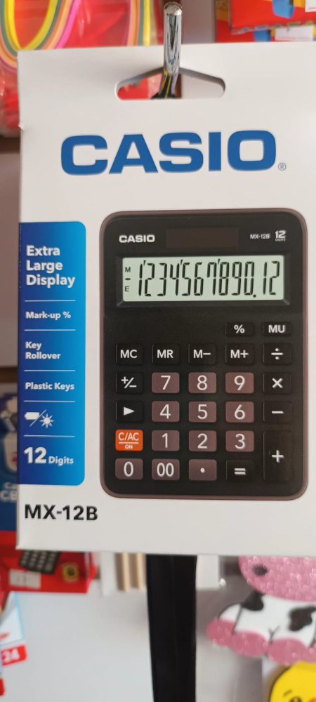 CALCULADORA DE ESCRITORIO CASIO MX 12B