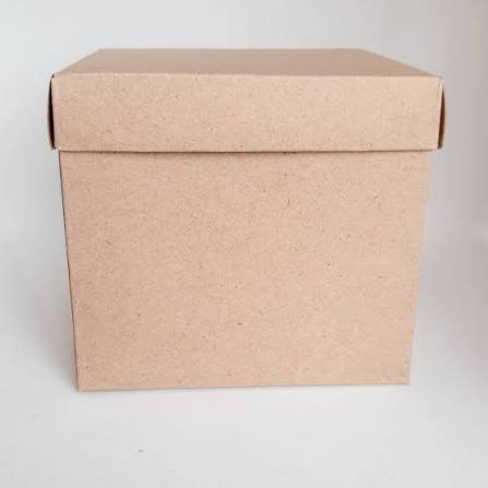 CAJA CUBO PEQUEÑA 15X15X15CM KRAFT