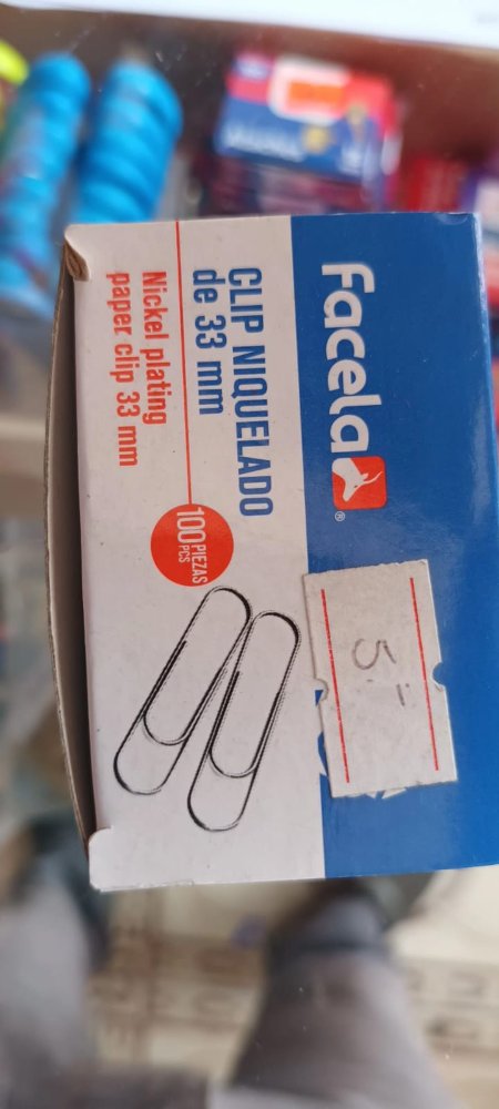 CLIP NIQUELADO FACELA
