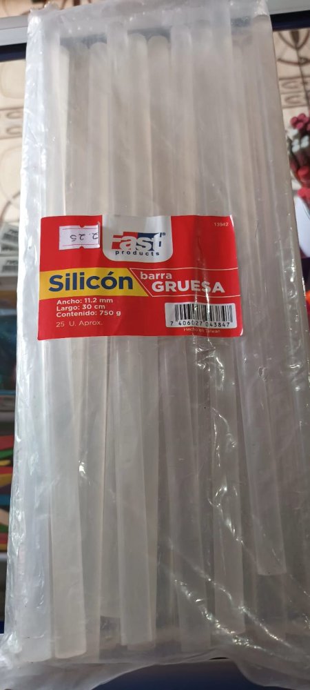 BARRA DE SILICON FAST, GRUESO.