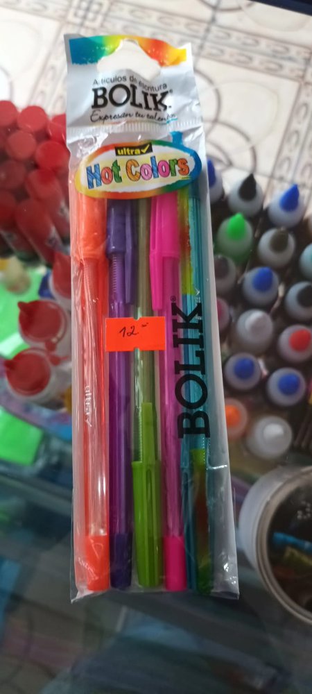 BOLIGRAFO BOLIK ULTRA HOT COLORS