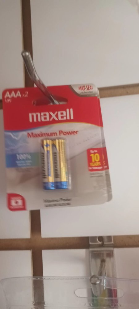 Baterias maxell