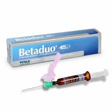 BETADUO JER PRELLANADA X 1ML (BETAMETASONA DIPROPINATO / BETAMETASONA FOSFATO) VIVAX