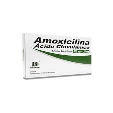 AMOXICILINA/AC CLAV. 500MG/125MG X 10 TAB KIMICEG