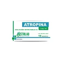 ATROPINA SULFATO 1MG/1ML I.V/I.M DISTRILAB