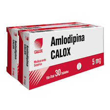AMLODIPINA 5MG X 30 TAB CALOX