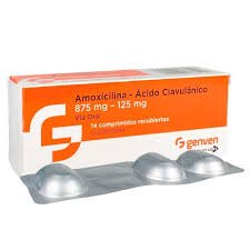 AMOXICILINA 875MG  ACIDO CLAV. 125MG X 14 TAB GENVEN